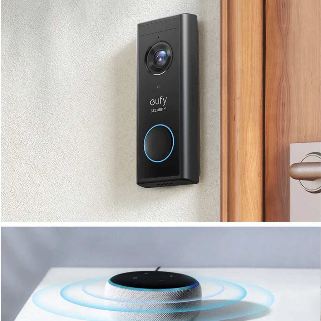 A Photo Of Eufy Battery-Powered Video Doorbell with 2K HD: Enhanced Security with Clarity and Convenience