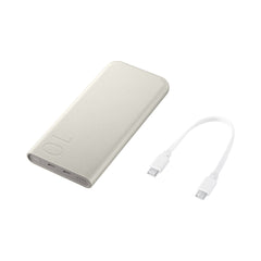 A Photo Of Samsung 10000mAh Battery Pack - Dual-Port Power Bank with Super Fast Charging & Recycled Materials | EB-P3400XUEGWW