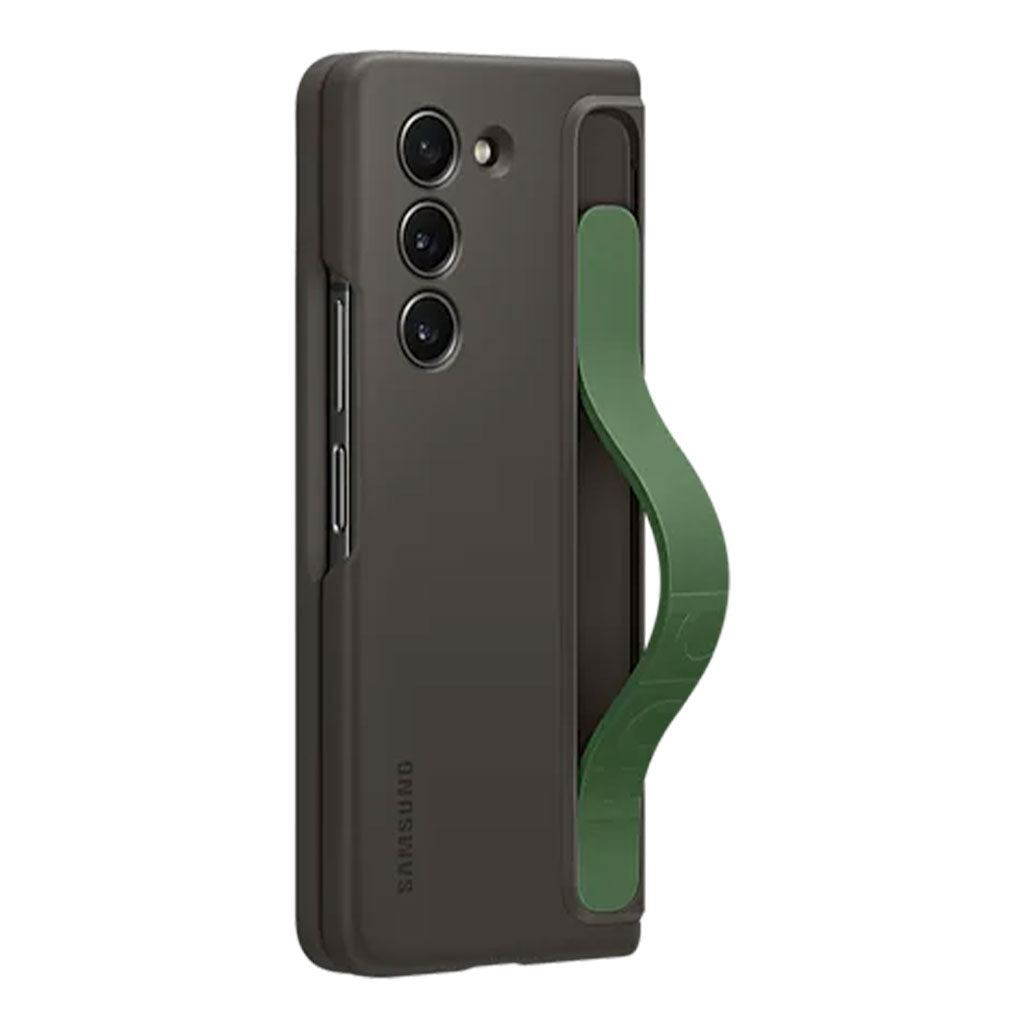 A Photo Of Samsung Galaxy Z Fold5 Standing Case with Strap - Secure Grip, Hands-Free Viewing, Customizable Design