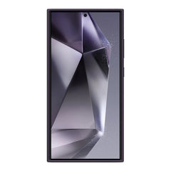 A Photo Of Samsung Galaxy S24 Ultra Silicone Case - Dark Violet | EF-PS928