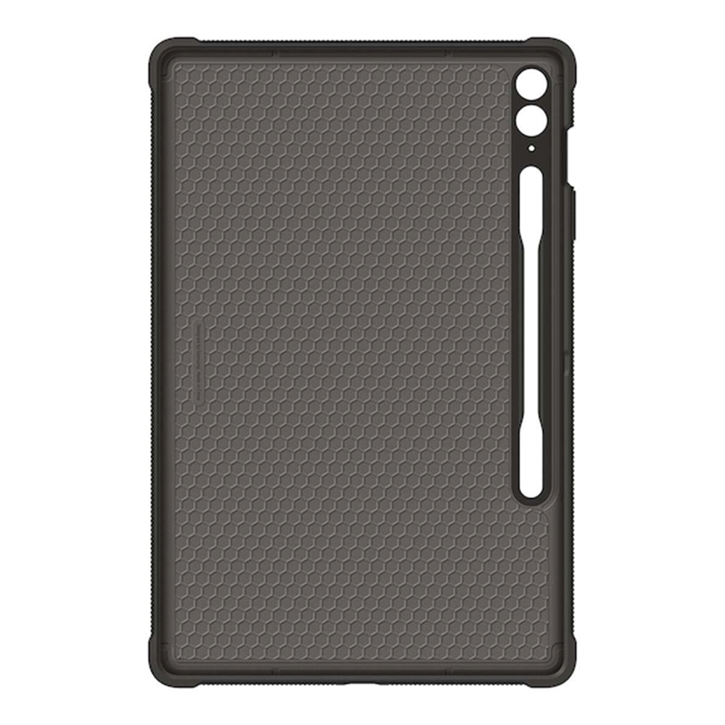 A Photo Of Samsung Outdoor Cover for Galaxy Tab S9 FE+ / S9 FE+ 5G - Rugged Military-Grade Protection with Adjustable Stand and S Pen Storage