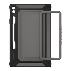 A Photo Of Samsung Outdoor Cover for Galaxy Tab S9 FE+ / S9 FE+ 5G - Rugged Military-Grade Protection with Adjustable Stand and S Pen Storage