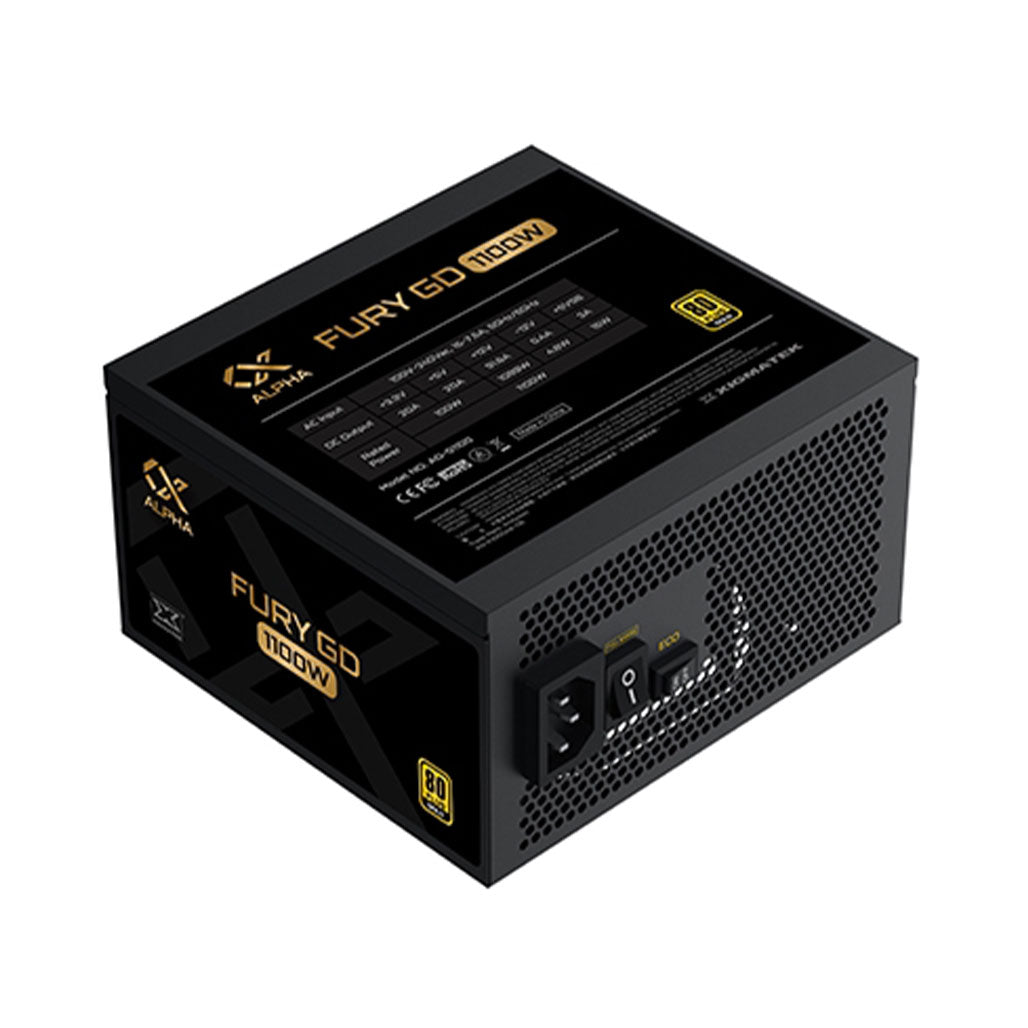 Xigmatek Fury 1100W Gold Power Supply, 32606093869308, Available at 961Souq