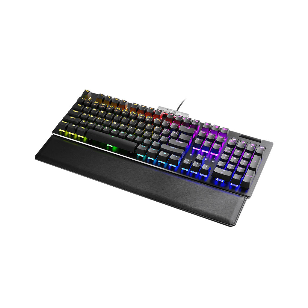 EVGA Z15 RGB Mechanical Gaming Keyboard - Linear Silver Switches | 821-W1-15US-KR, 32966146228476, Available at 961Souq