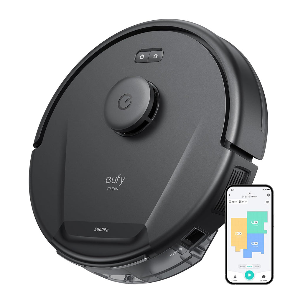 A Photo Of Eufy L60 - Hybrid Robot Vacuum Cleaner - Black