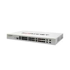 A Photo Of Fortinet FortiGate 100F Firewall Appliance | 22 GE RJ45 Ports, 4 SFP, 2 10G SFP+ Ports | Dual Power Supplies