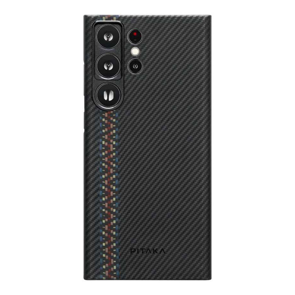 PITAKA Fusion Weaving Rhapsody MagEZ Case for Samsung Galaxy S23/Plus/Ultra, 31953780605180, Available at 961Souq