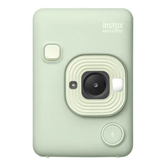 A Photo Of FUJIFILM Instax Mini LiPlay: Compact Digital Camera with 1/5 Type CMOS Sensor, 2560 × 1920 Pixels, and Built-in Instant Film Printer