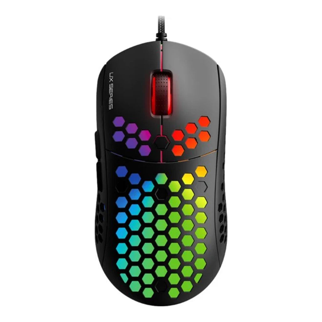 A Photo Of Fantech UX2 RAPTOR - RGB Gaming Mouse with 12000 DPI Sensor and Customizable Illumination