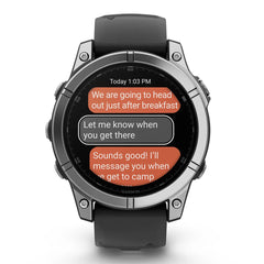 A Photo Of Garmin fēnix® E - 47mm Smartwatch with AMOLED Display