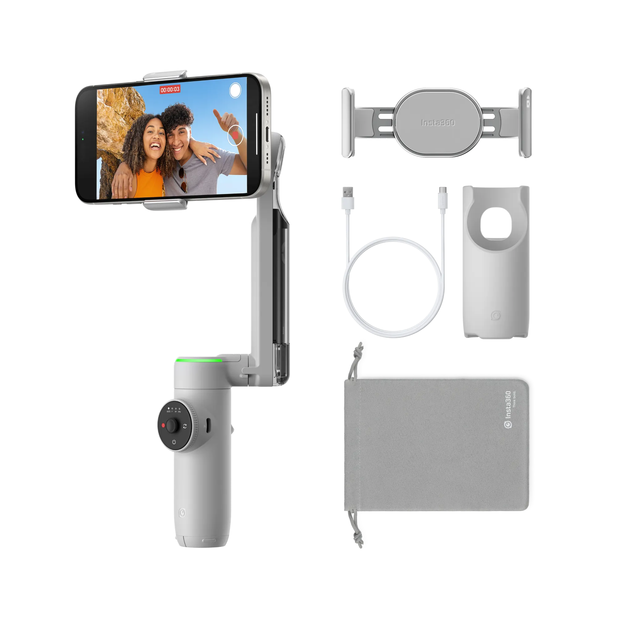 A Photo Of Insta360 Flow Pro