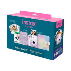 A Photo Of Fujifilm INSTAX MINI 12 Holiday Bundle – Instant Camera with Film, Photo Album & Accessories