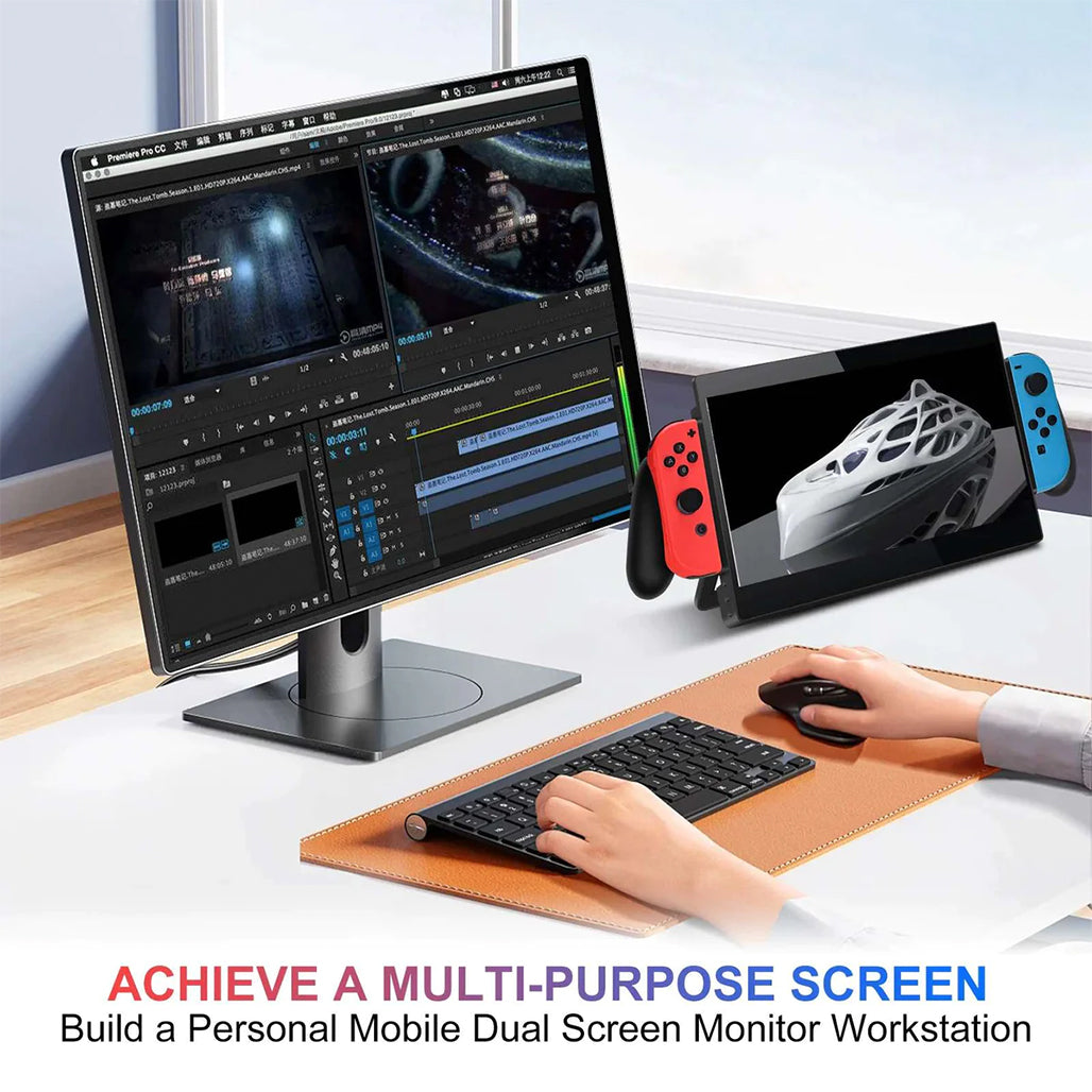 G-STORY 10.1‘’ Portable Monitor for Switch - GS101NT, 32938111074556, Available at 961Souq