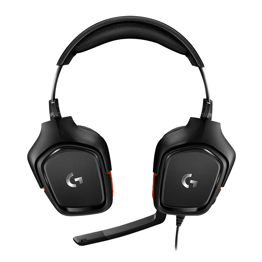 A Photo Of Logitech G331 Stereo Gaming Headset - 50mm Drivers, Flip-to-Mute Microphone, Comfortable Design