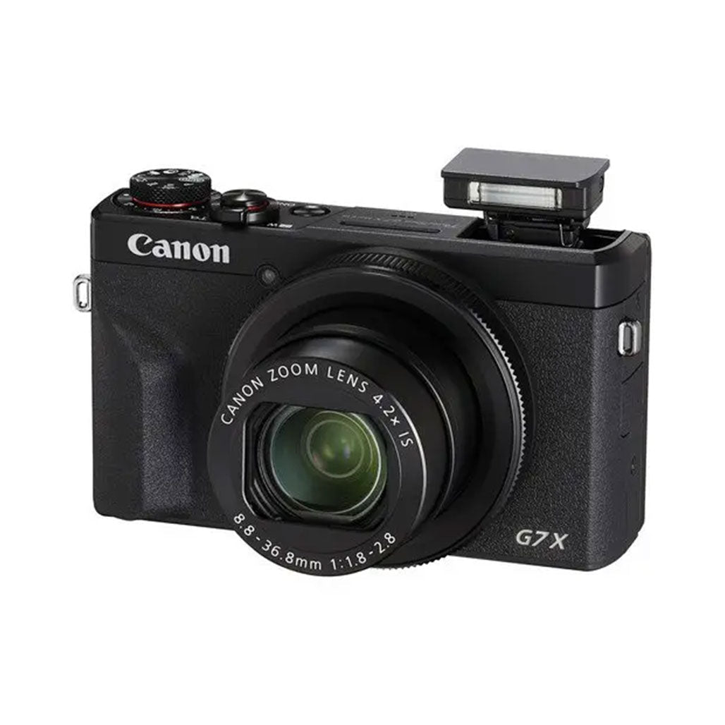 A Photo Of Canon PowerShot G7X Mark III Digital Camera – Compact 4K Vlogging Camera with Live Streaming – Black