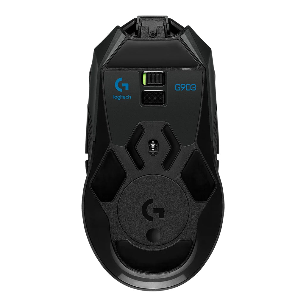 Logitech G903 Lightspeed Wireless Gaming Mouse with HERO Sensor, 32938027057404, Available at 961Souq