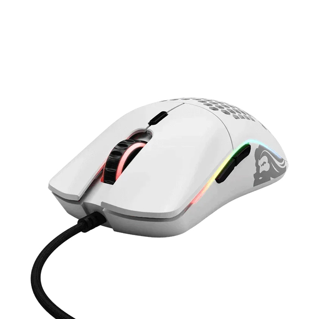 A Photo Of Glorious Model O- Gaming Mouse - Ultra-Lightweight with Honeycomb Shell and Ascended Cord