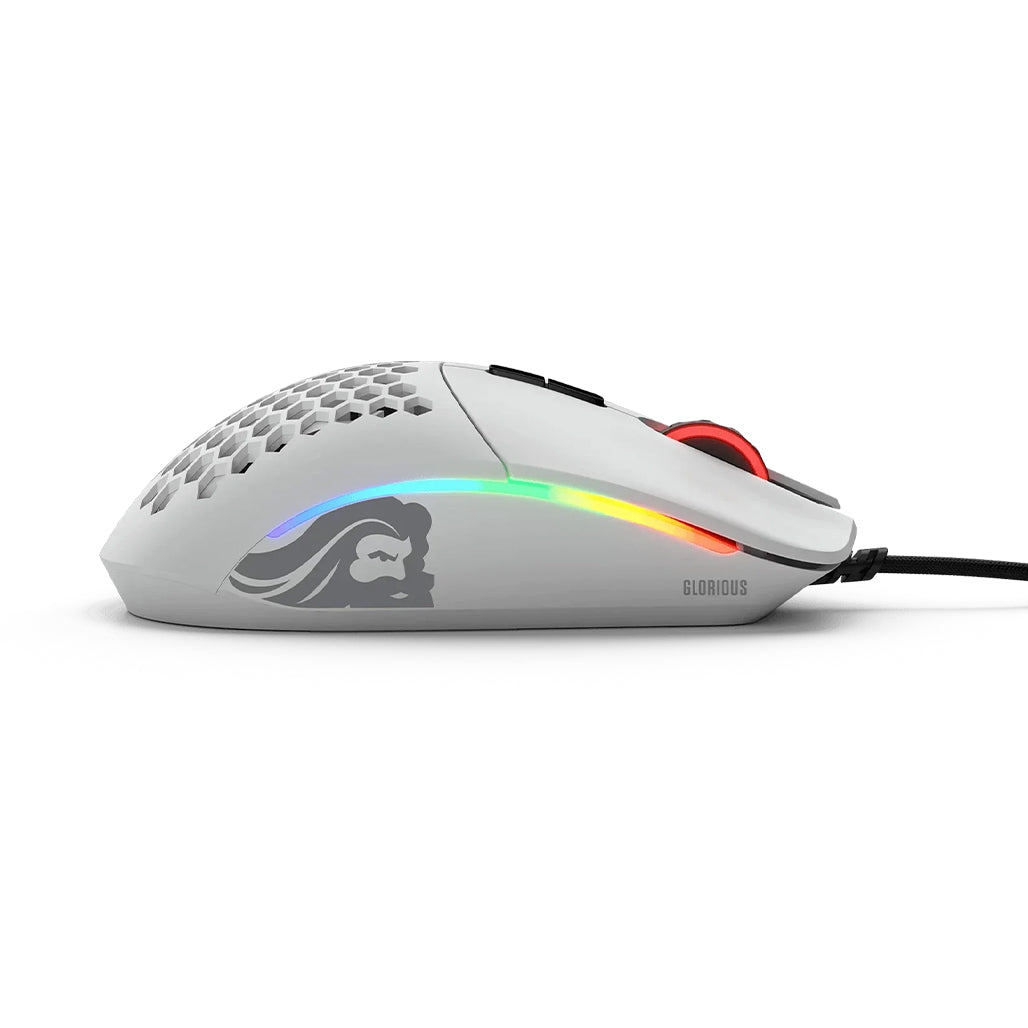 Glorious Model I Gaming Mouse - Matte White, 32979666075900, Available at 961Souq