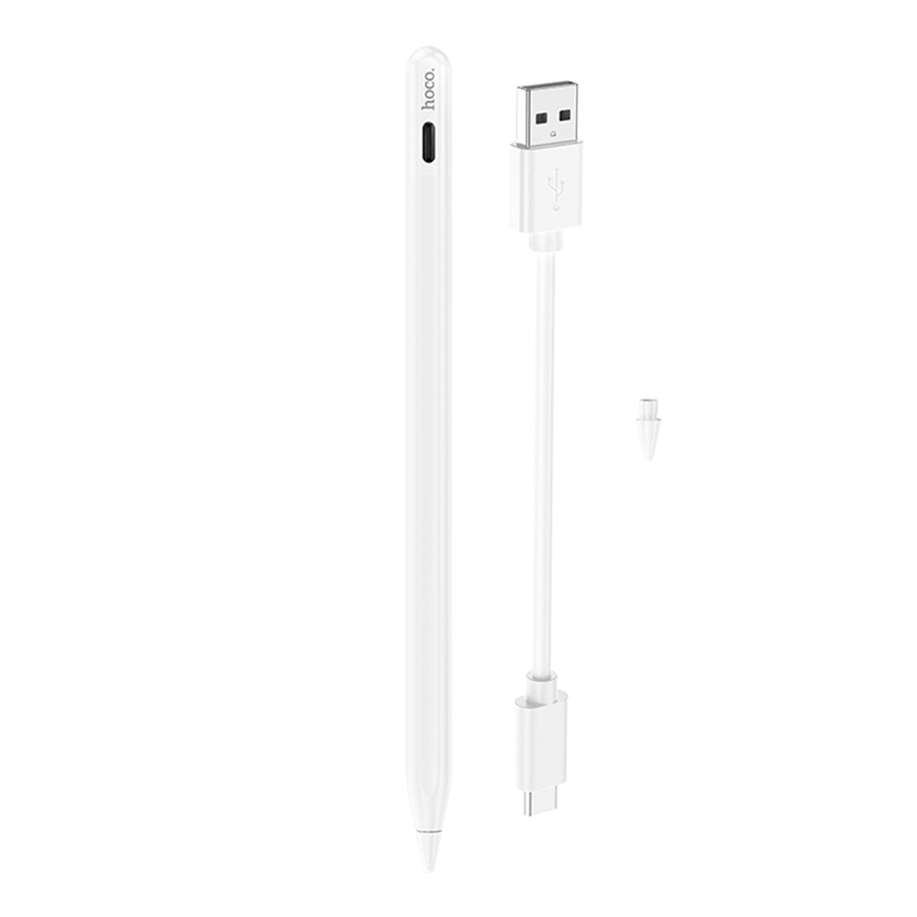 A Photo Of HOCO GM113 Capacitive Touch Fast Charging Pen for iPad (Post-2018 Models) – Precision Stylus with Magnetic Absorption