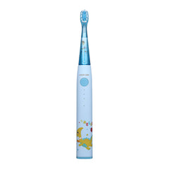 A Photo Of Green Lion Kids Electric Toothbrush - 3 Modes, 60 Days Battery, Food-Grade Bristles, Waterproof, Shining Lights, 500mAh Battery, Safe for Children