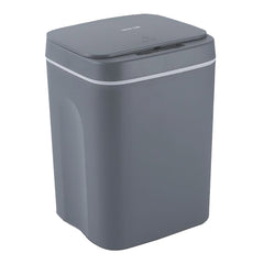 A Photo Of Green Lion Ecosense Smart Trash Can with Smart Sensors - 14L - Grey