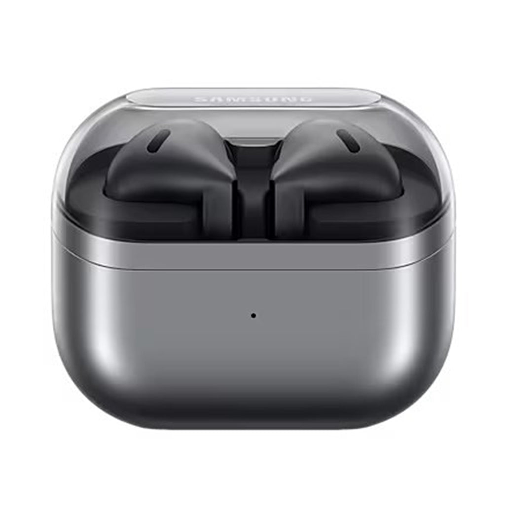 A Photo Of Samsung Galaxy Buds3 True Wireless Earbuds | Advanced ANC, Hi-Fi Sound, Real-Time Translation, Silver