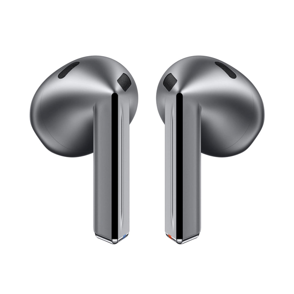 A Photo Of Samsung Galaxy Buds3 True Wireless Earbuds | Advanced ANC, Hi-Fi Sound, Real-Time Translation, Silver