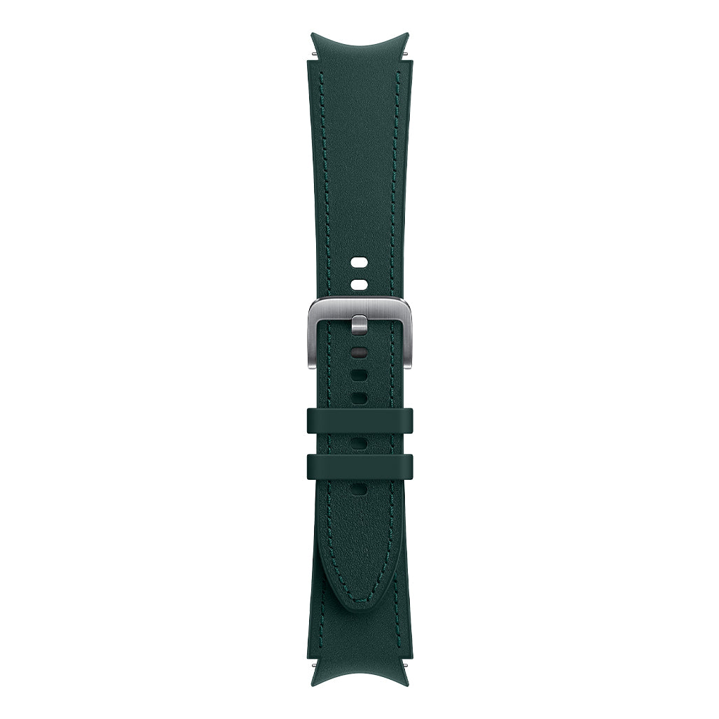 A Photo Of Samsung Galaxy Watch Hybrid Eco-Leather T-Buckle Band - 20mm - M/L - Green