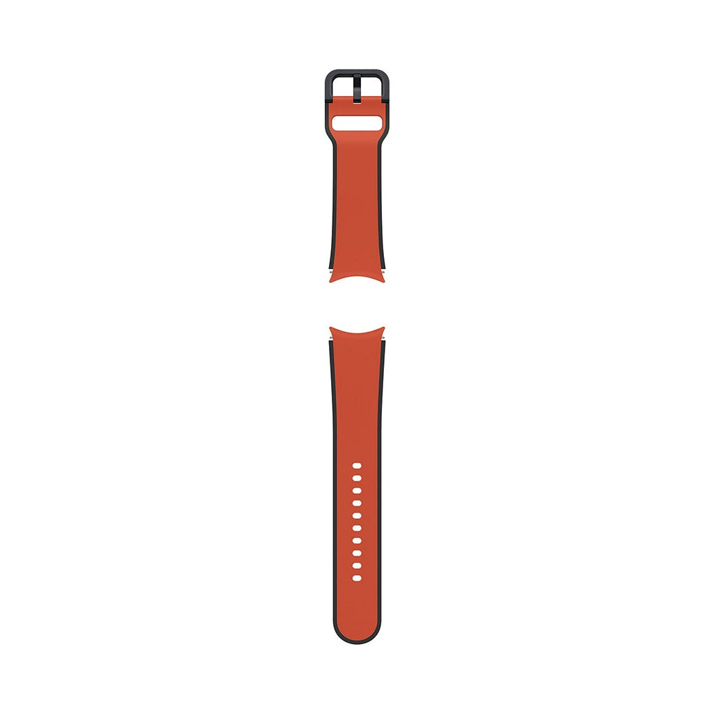 Samsung Galaxy Watch Two-Tone Sport Band, M/L, Red, 32882399543548, Available at 961Souq