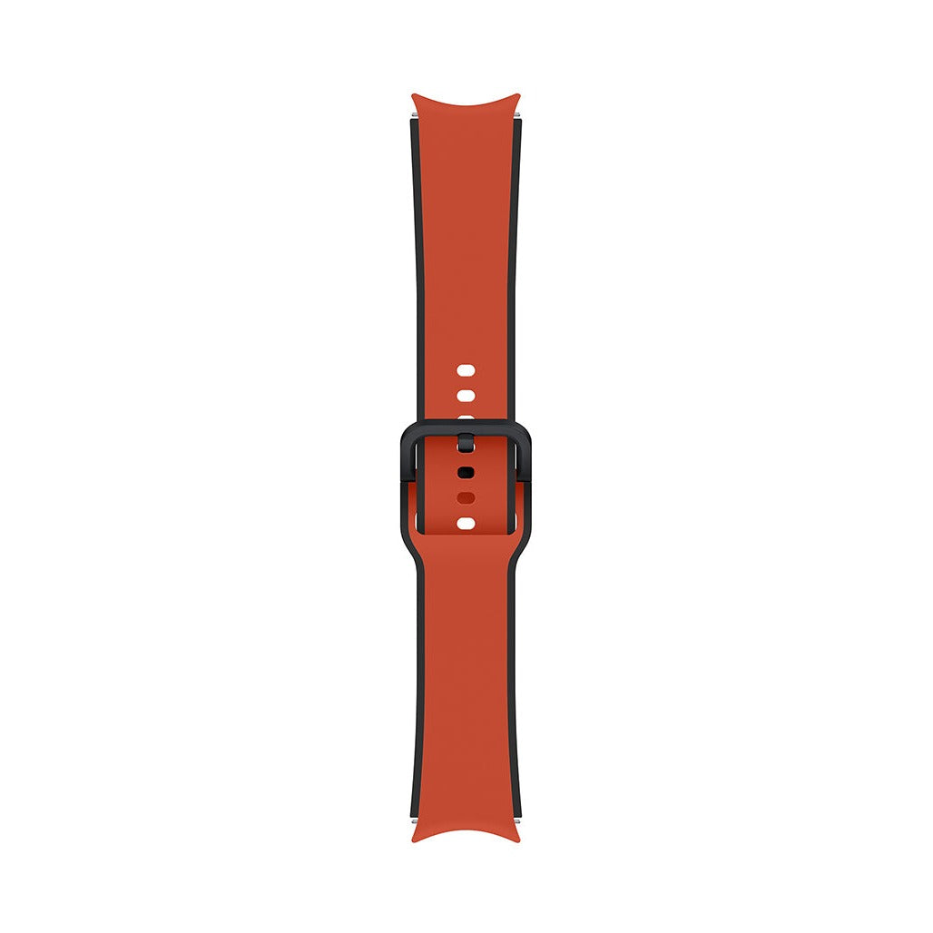 Samsung Galaxy Watch Two-Tone Sport Band, M/L, Red, 32882399510780, Available at 961Souq