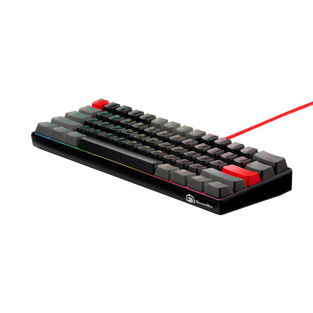 GamerTek GK60 Mini Gaming Keyboard - Late Night, 33079496573180, Available at 961Souq