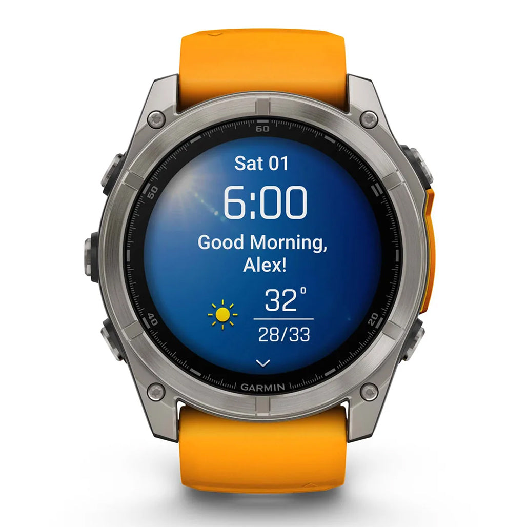 A Photo Of Garmin fēnix® 8 – 51mm Smartwatch with AMOLED Display, Built-In GPS, and Dive Rating