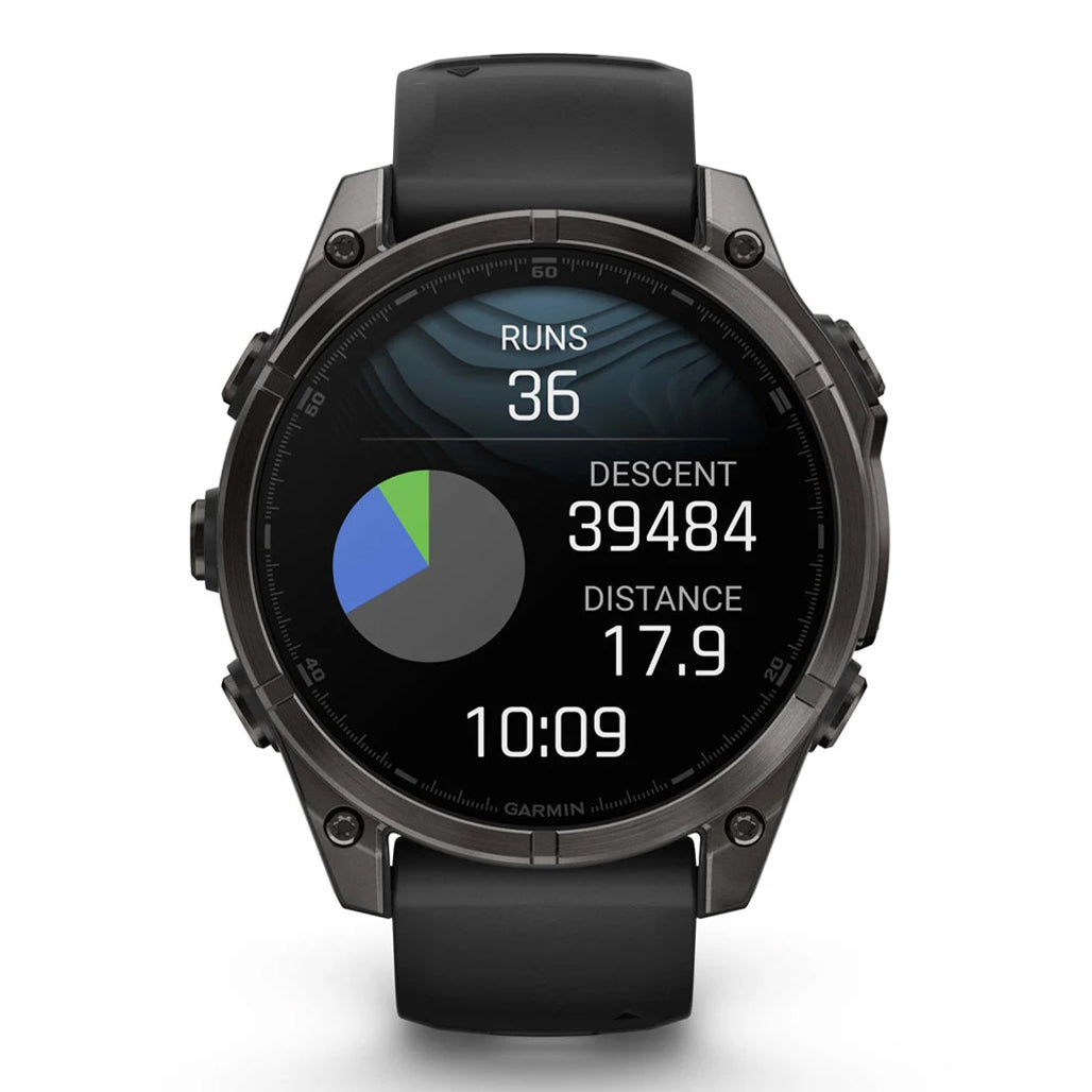 A Photo Of Garmin fēnix® 8 – 47 mm - AMOLED Sapphire - Premium Multisport GPS Watch