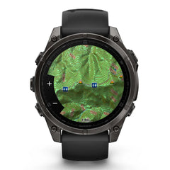 A Photo Of Garmin fēnix® 8 – 47 mm - AMOLED Sapphire - Premium Multisport GPS Watch