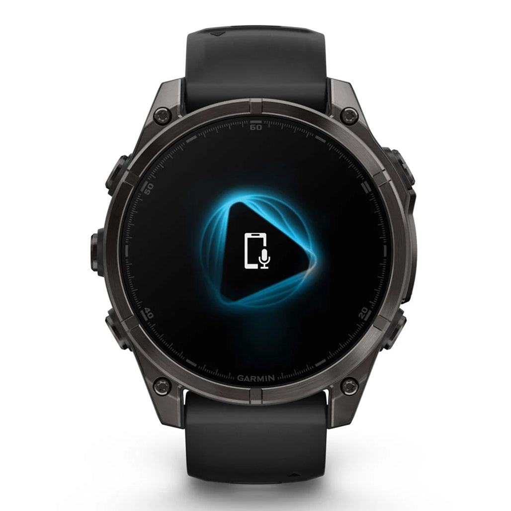 A Photo Of Garmin fēnix® 8 – 47 mm - AMOLED Sapphire - Premium Multisport GPS Watch