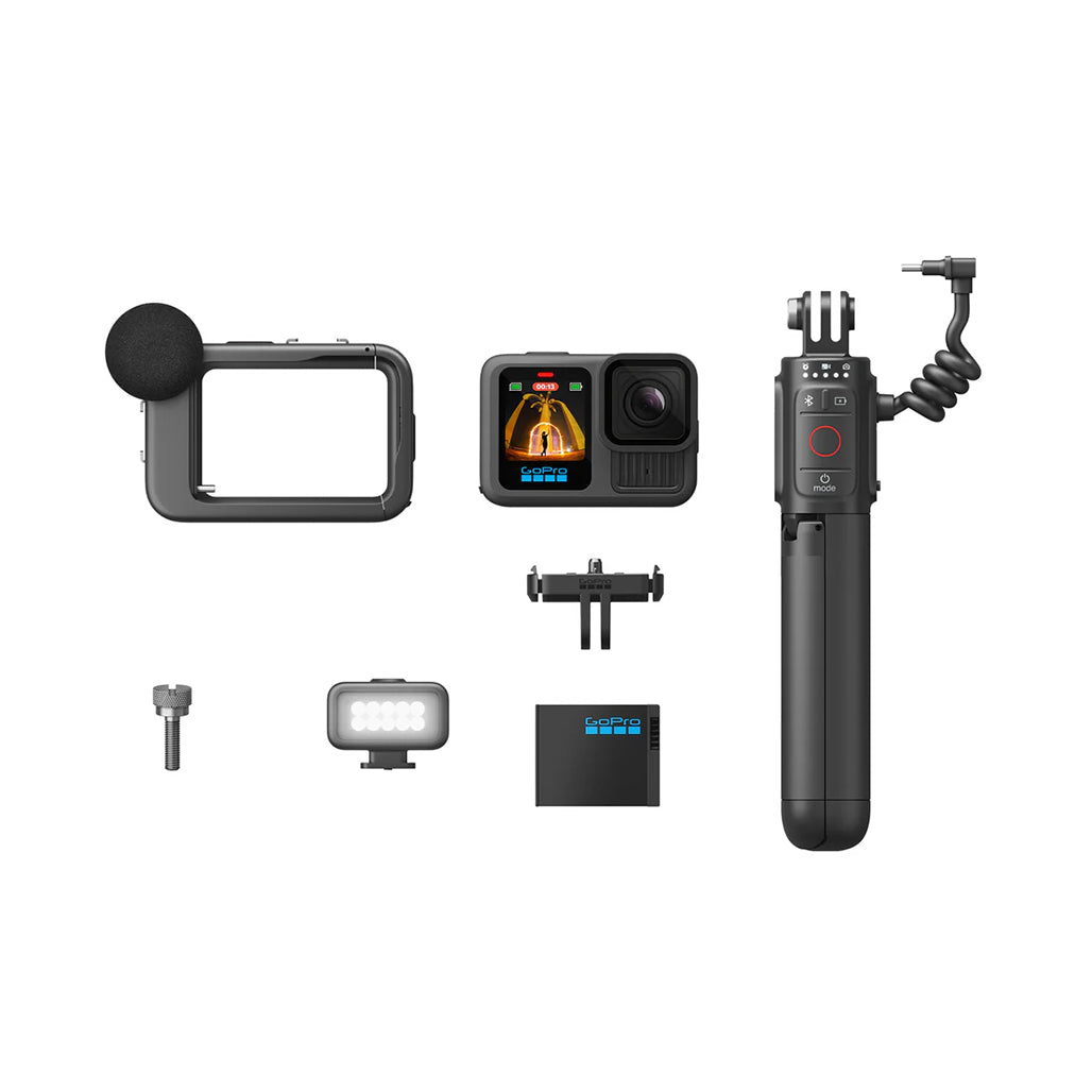 A Photo Of GoPro HERO13 Creator Edition – The Ultimate 5.3K Action Camera with Professional Lenses, Slo-Mo, and Wireless Features