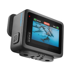 A Photo Of GoPro Hero 4K Action Camera - Durable, Waterproof Design, Built-in Mounting Fingers, 12MP Photos, and HyperSmooth Stabilization