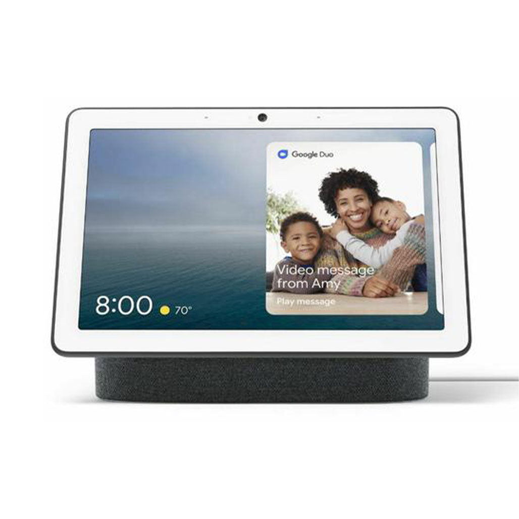 A Photo Of Google Nest Hub Max - Smart Display with Built-In Google Assistant and High-Quality Audio