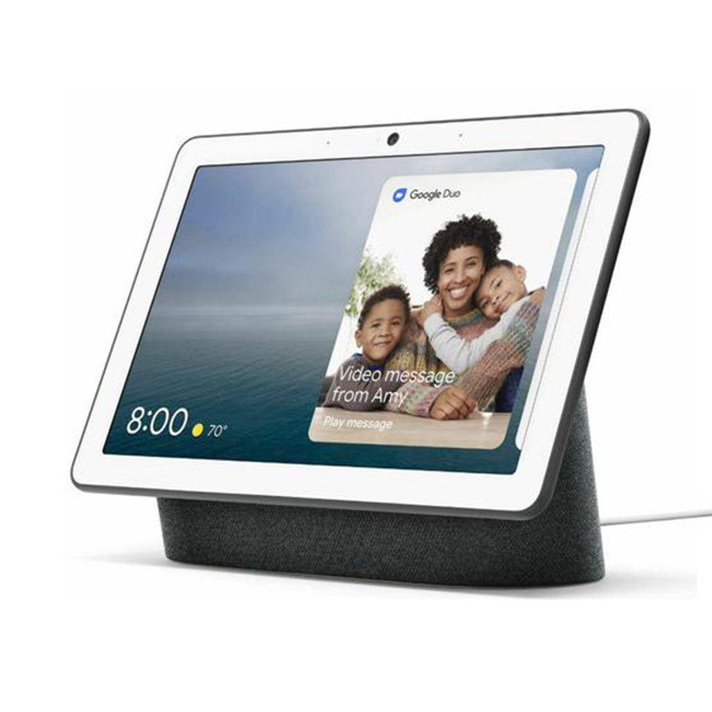 A Photo Of Google Nest Hub Max - Smart Display with Built-In Google Assistant and High-Quality Audio