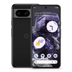 A Photo Of Google Pixel 8 Open Box - 8GB RAM, 128GB Storage - Black | Powerful AI and Pro-Level Camera