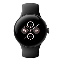 Google Pixel Watch 2 - Matte Black with Obsidian Active Band