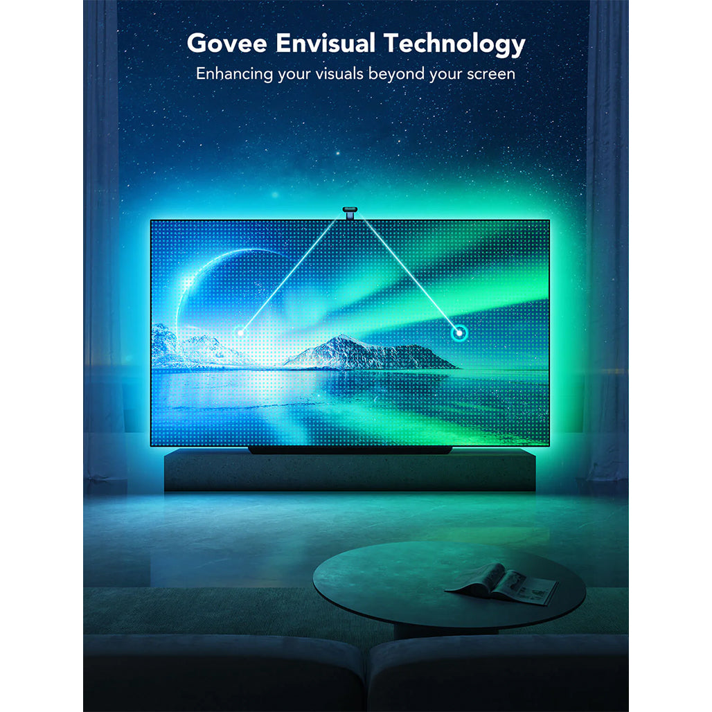 Govee Envisual TV Backlight T2 For 55-65 inch TVs | H605C, 32965389418748, Available at 961Souq