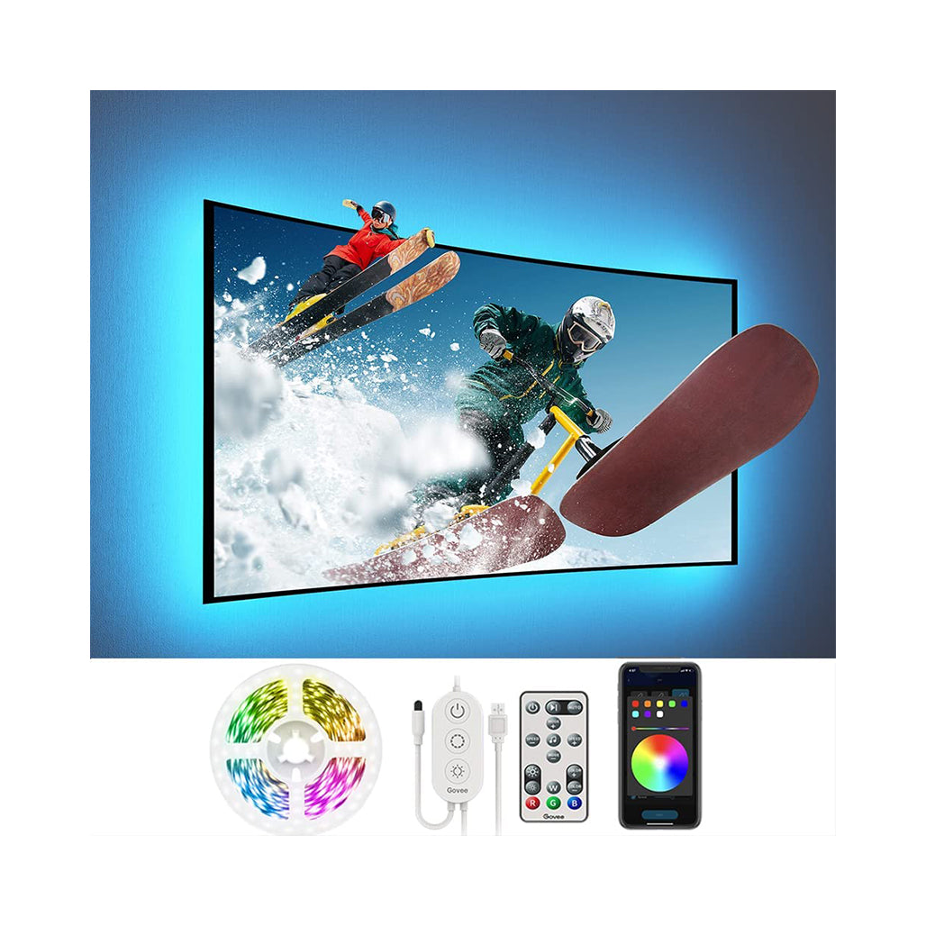 Govee RGB Bluetooth LED Backlight For TVs 46-60" | H6179, 32965271290108, Available at 961Souq