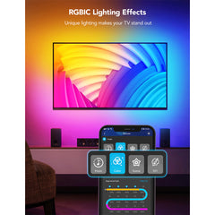 A Photo Of Govee RGBIC Neon TV Backlight 3m | H61B2