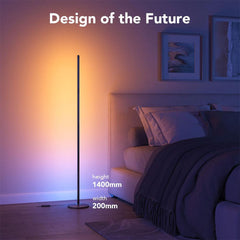 A Photo Of Govee RGBICW Smart Corner Floor Lamp | H6076212