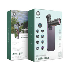 A Photo Of Green Lion GN9IN1LNSKTBK 9 In 1 Lens Kit