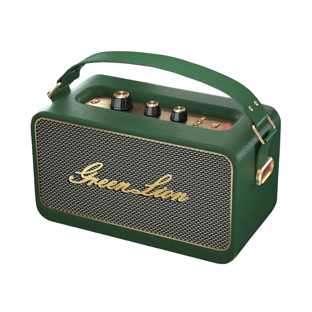 A Photo Of Green Lion Classic Stereo Speaker - Green - GNCLSTEROSPGN