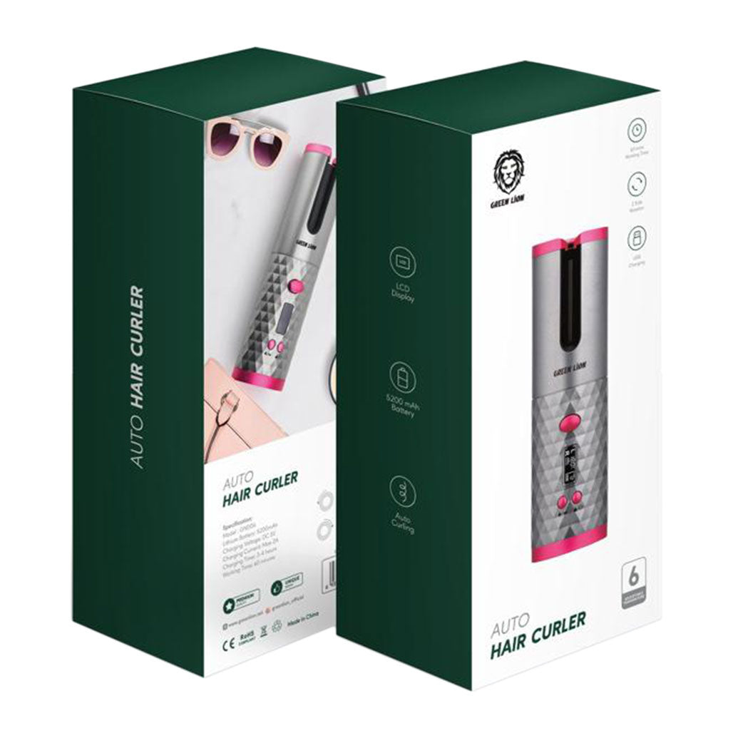 Green Lion GNAHAIRCGY Auto Hair Curler, 31968074563836, Available at 961Souq
