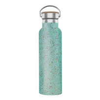 Green Lion Pattern Stainless Steel Water Bottle 600ml / 21oz