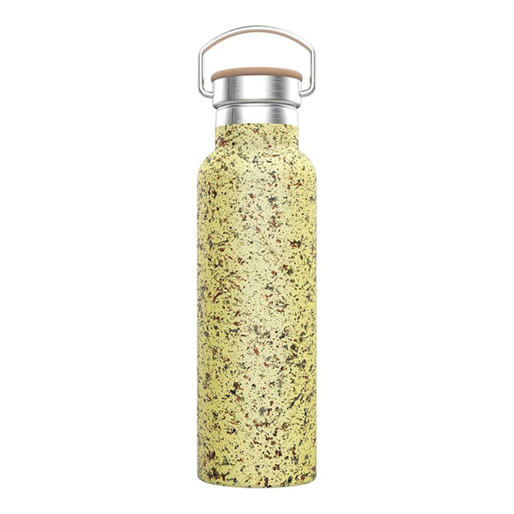 A Photo Of Green Lion Pattern Stainless Steel Water Bottle 600ml / 21oz